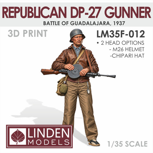 1:35 Republican DP-27 Gunner
