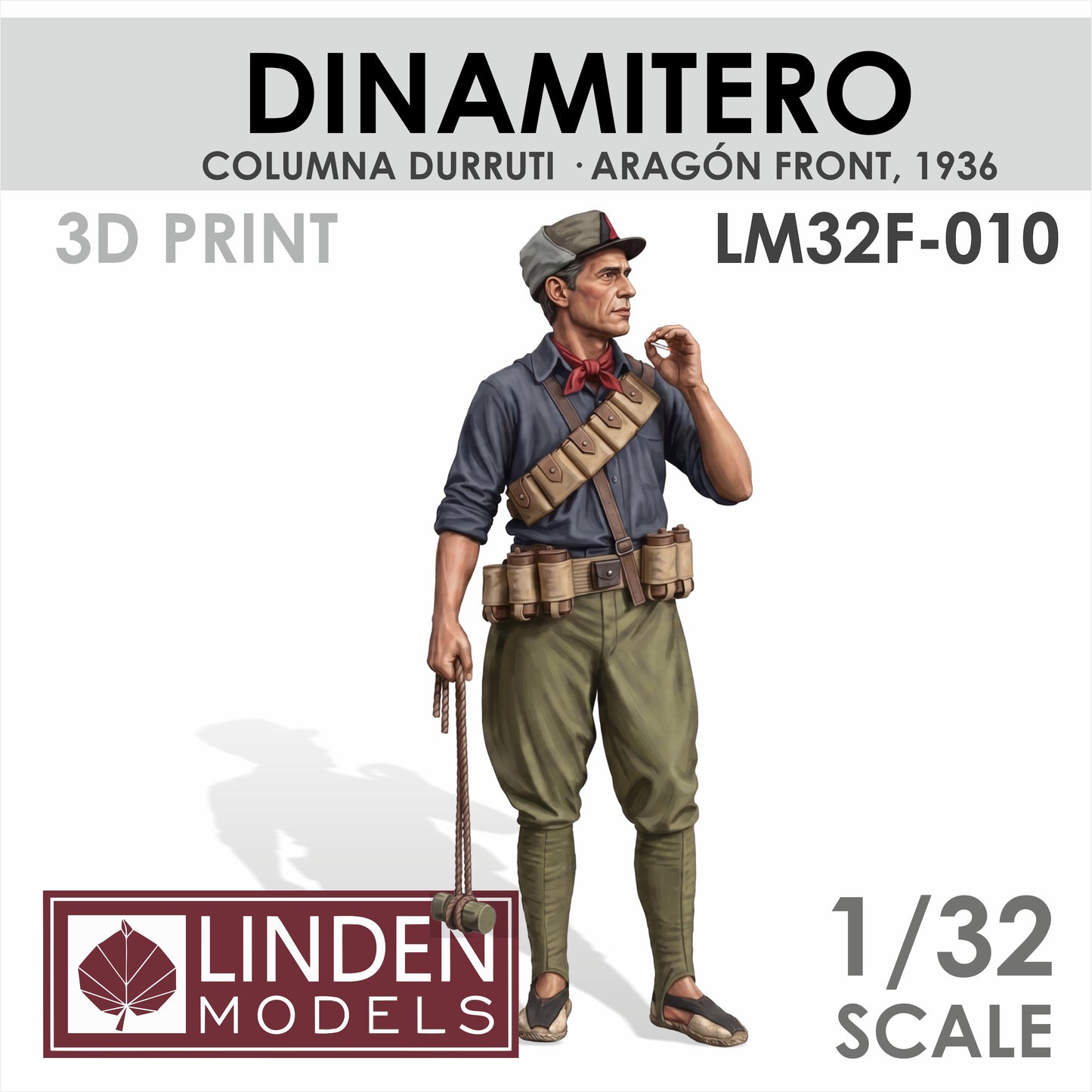 1:32 Dinamitero Columna Durruti