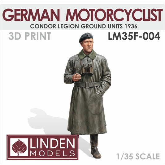 German Motorcyclist, Legion Condor